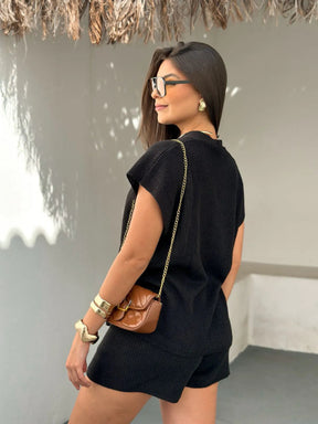 Conjunto Tricô Madalena